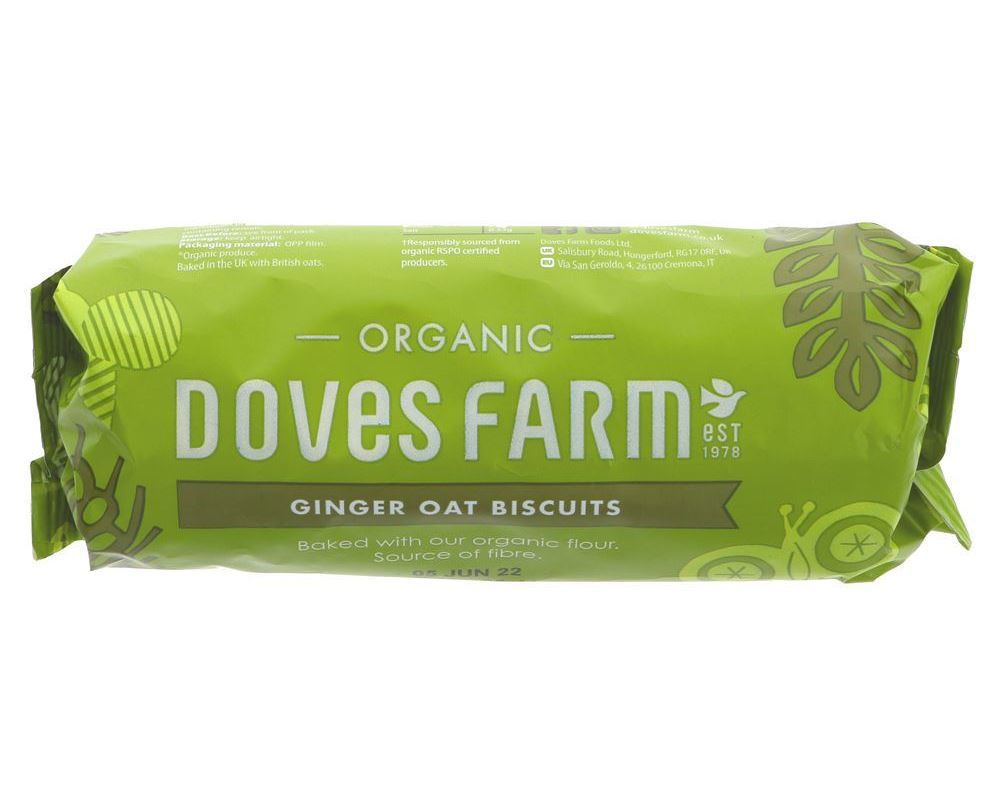 Doves Farm Ginger Oat Biscuits