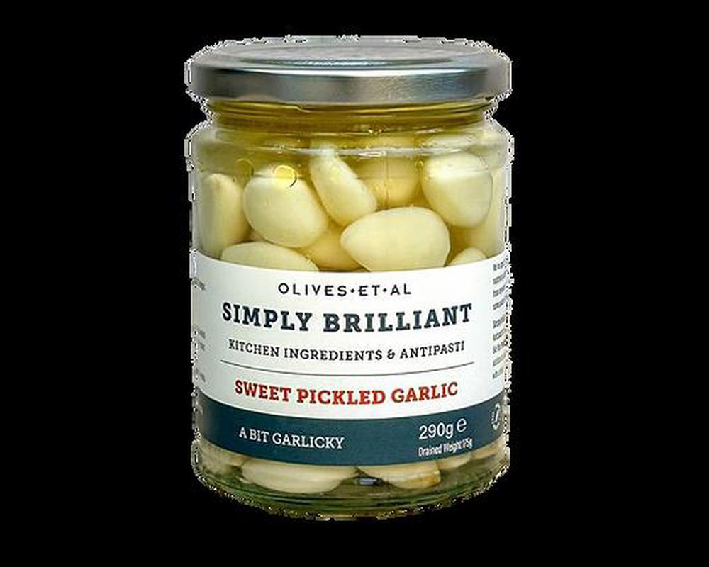 Sweet Pickled Garlic