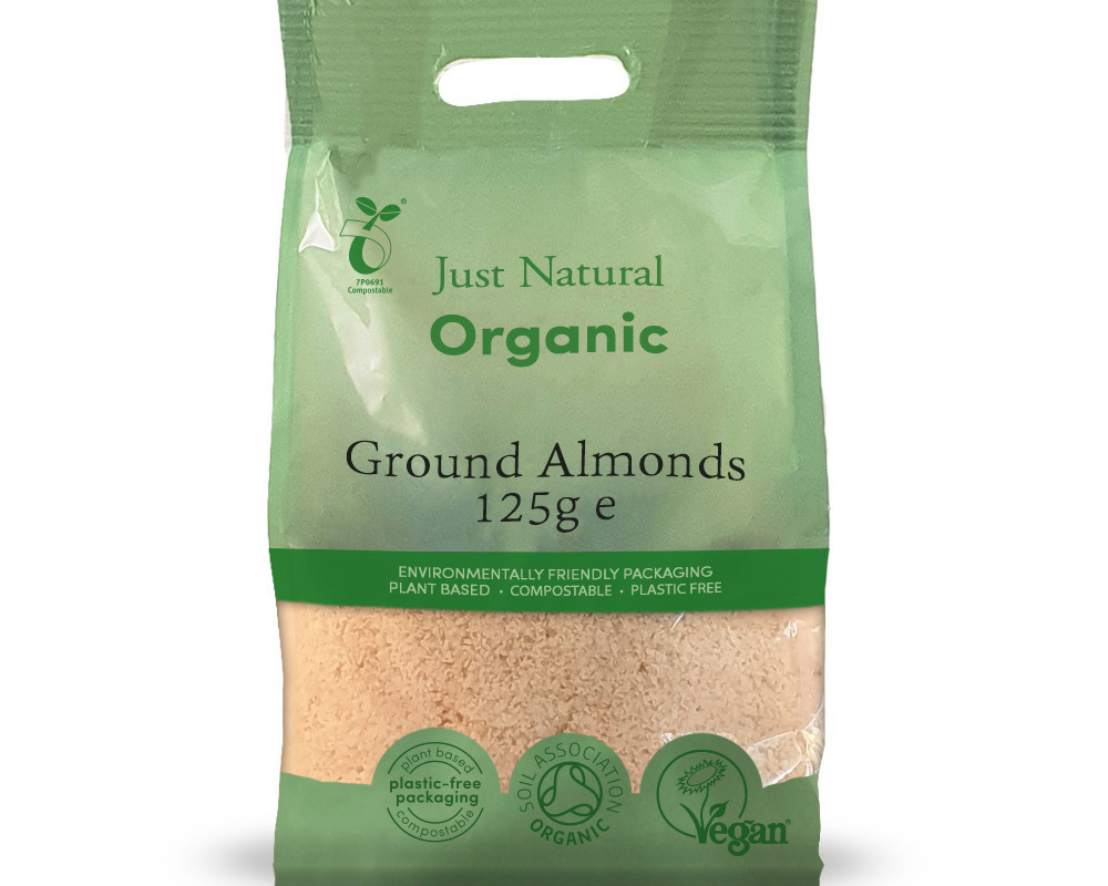 Organic Almonds Ground - 125G