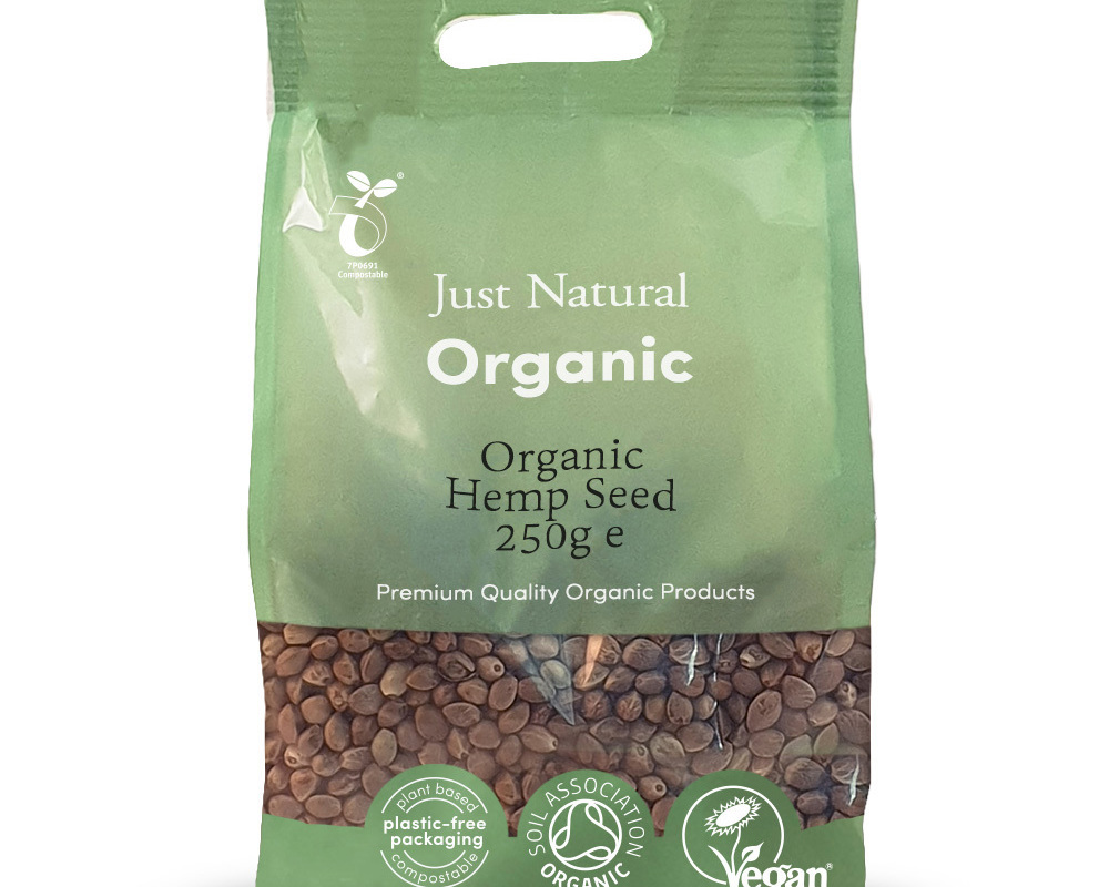 Organic Hemp Seeds - 250G