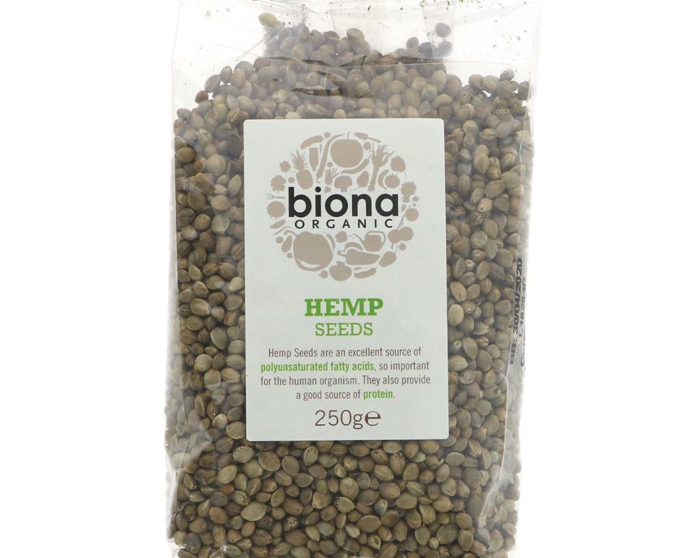 Organic Hemp Seeds - 250G