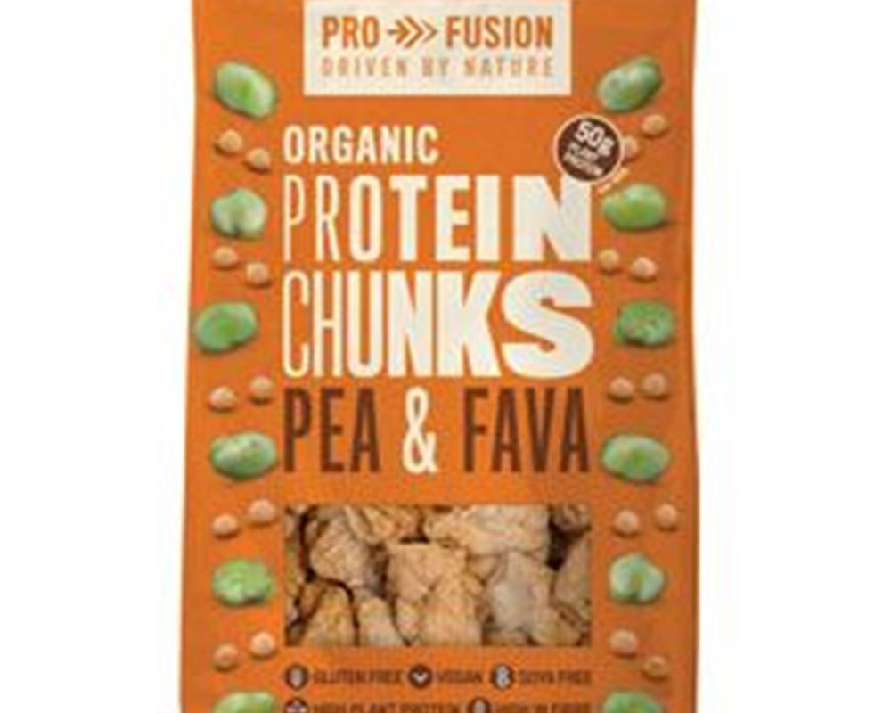 Pea & Fava Protein Chunks Organic