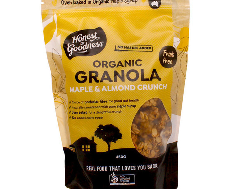 Granola - Maple & Almond Crunch - Organic - HG