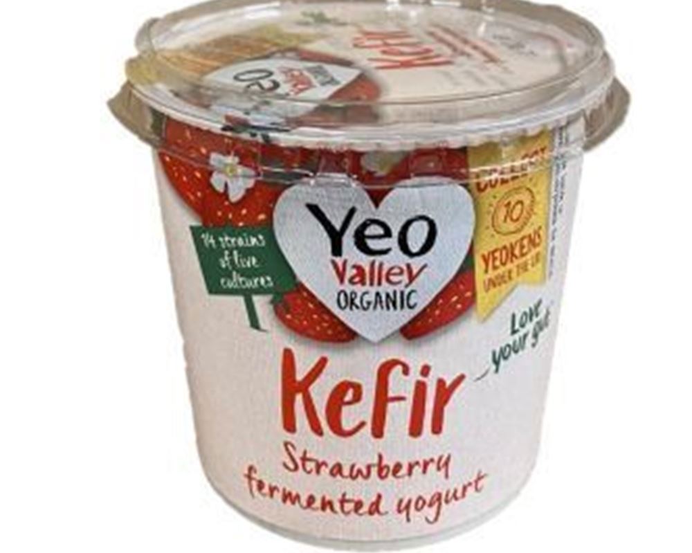 Organic Kefir Strawberry Yoghurt 350g