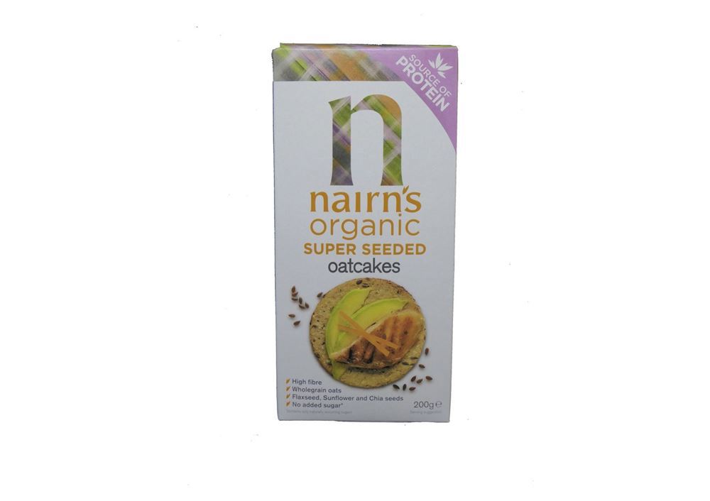Nairns Organic Super Seeded Oatcakes