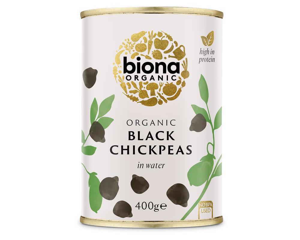 Organic Black Chickpeas -400g