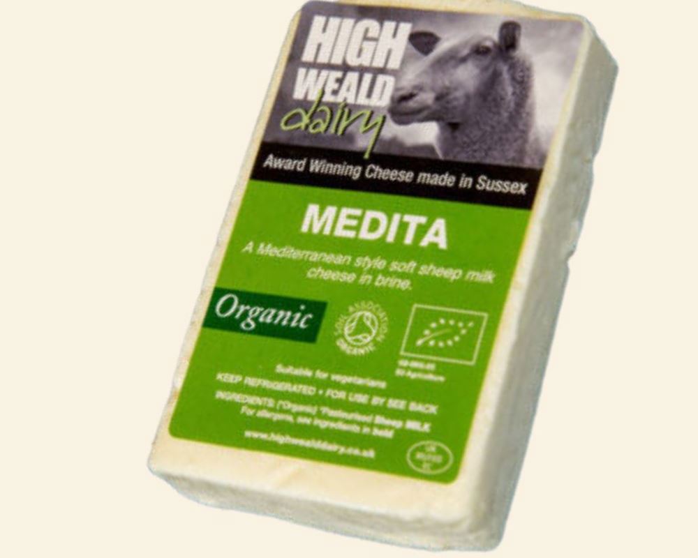 High Weald Dairy Organic Medita (Feta Style)