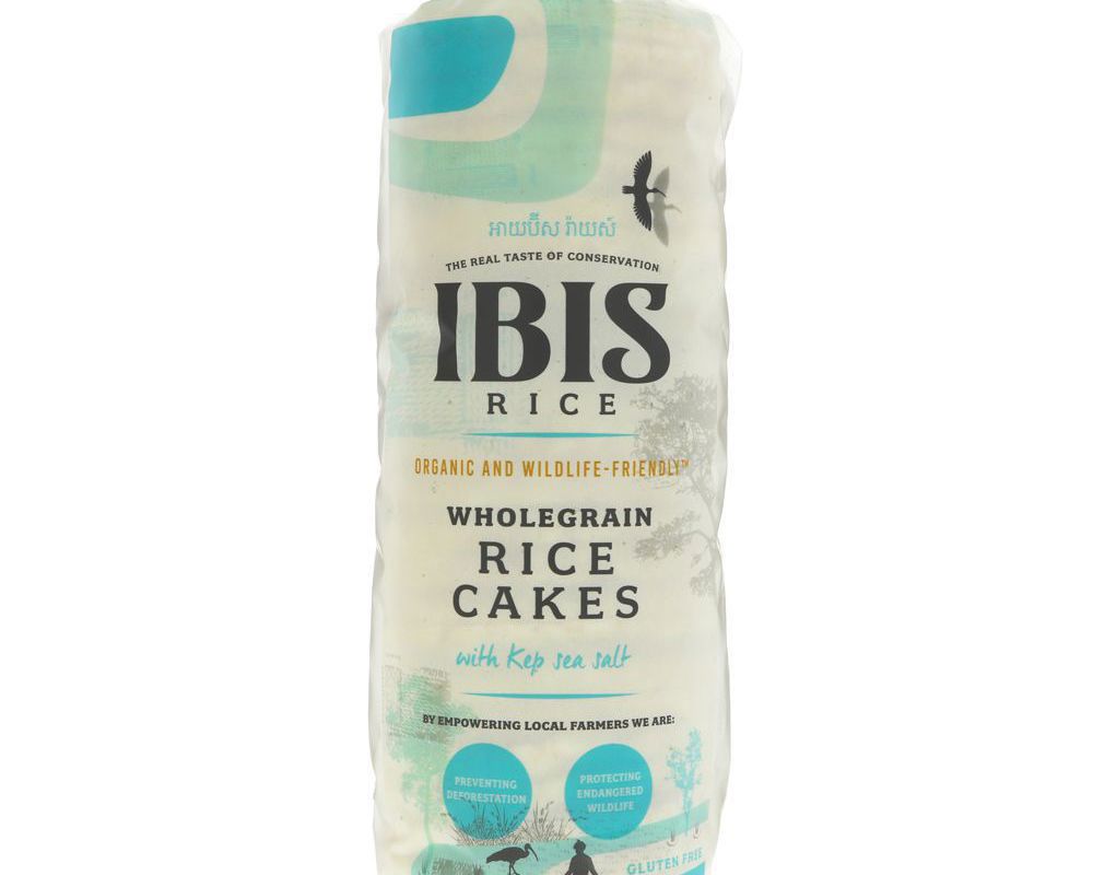 (Ibis) Rice Cakes - Wholegrain Salted 130g