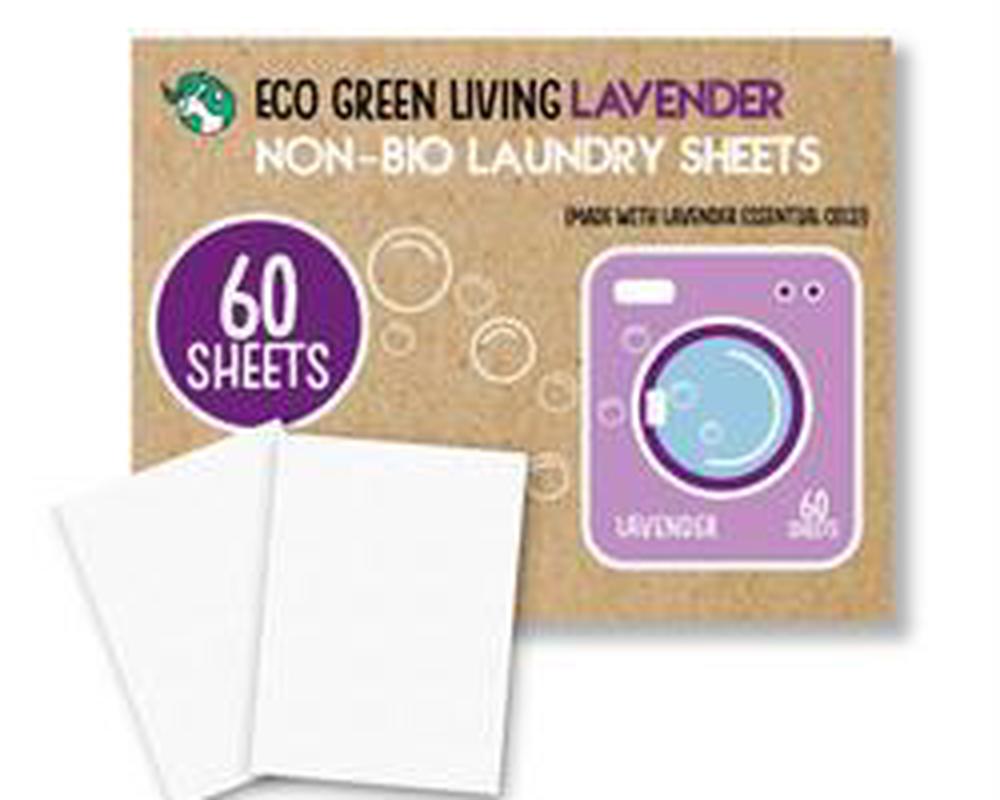 Eco Green Living Laundry Detergent Sheets x 60 (Lavender)esh