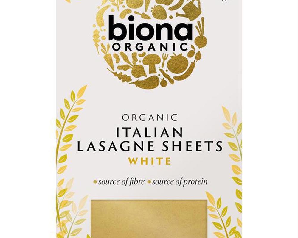 White Lasagne Organic 250g