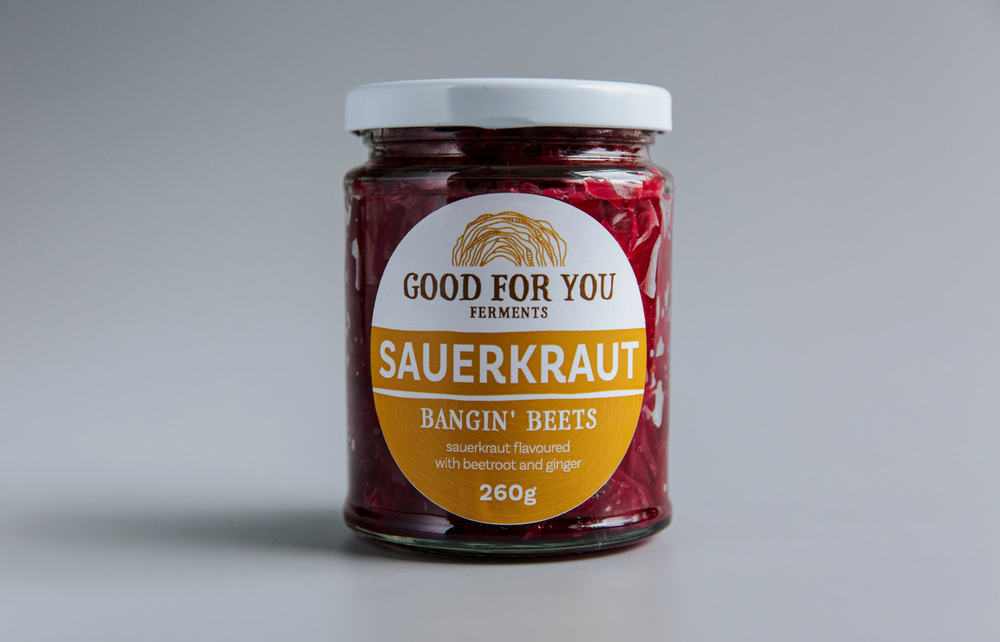 Bangin' Beets Sauerkraut