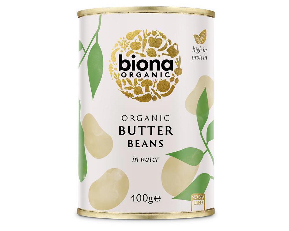 Organic Butter Beans 400g