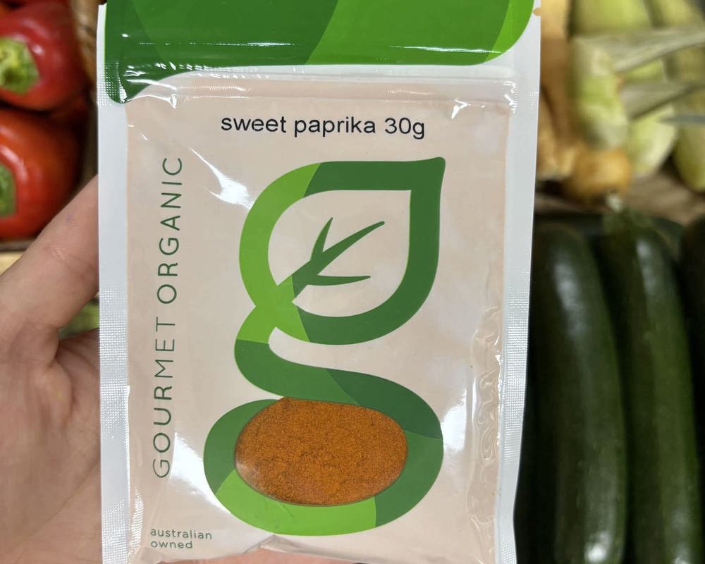 Gourmet Organic Paprika Sweet | Warrah Farm Shop | Warrah Farm Shop