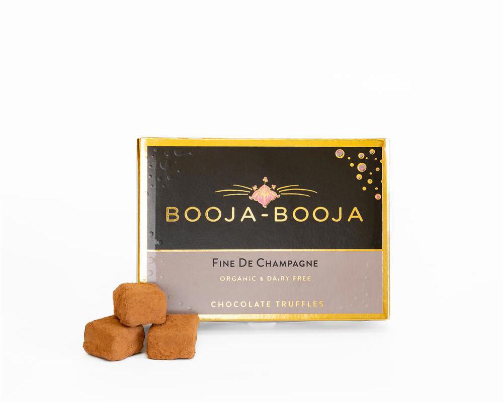 Organic Fine de Champagne Chocolate Truffles 92g