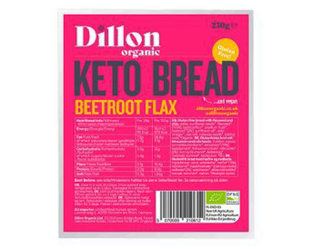 Dillon Keto Beet Flax Bread