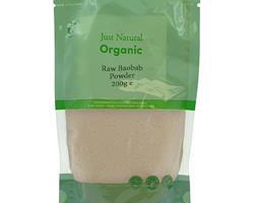 Just Natural Organic Raw Baobab Powder