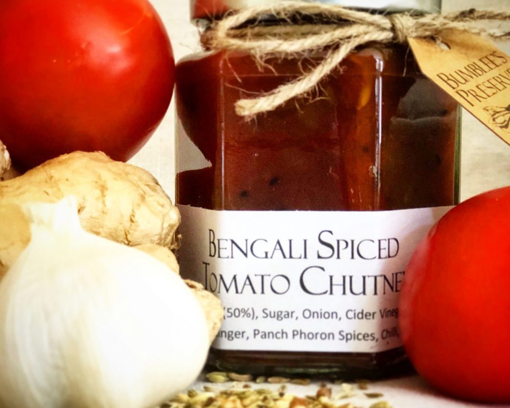 Bengali Spiced Tomato Chutney