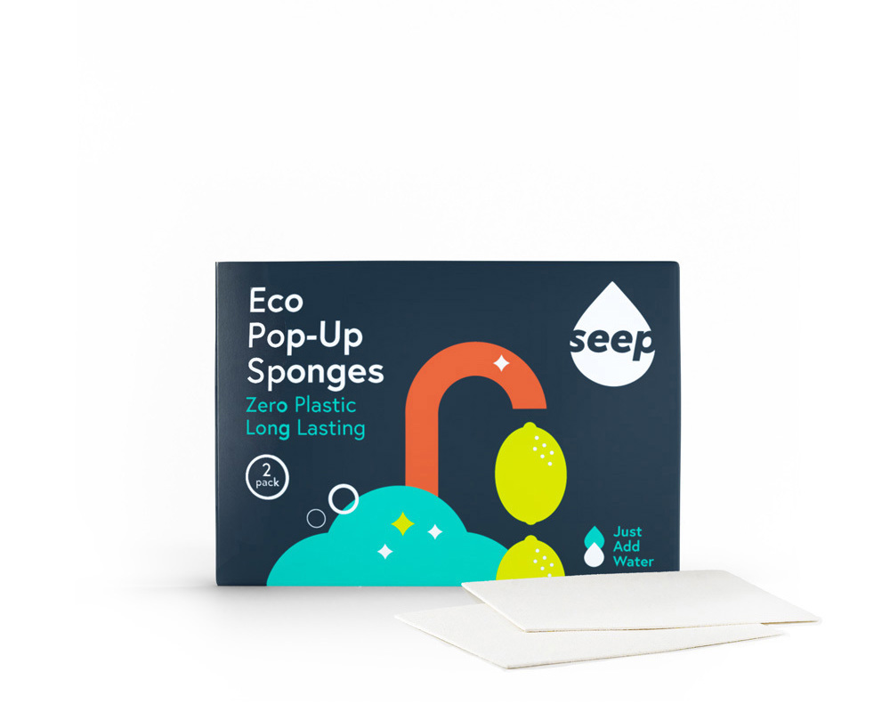 Eco Pop-Up Sponges - 2 pack