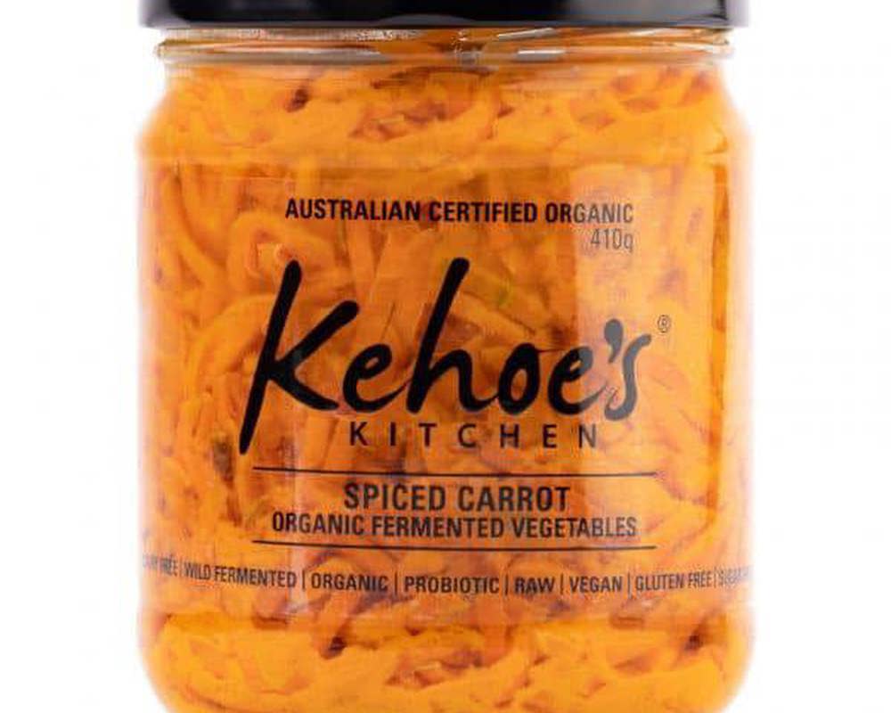 Sauerkraut Organic: Spiced Carrot - KK (Esky Required)