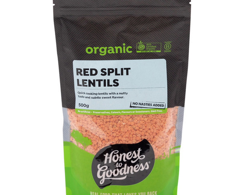 Lentil - Red Split - Organic - HG