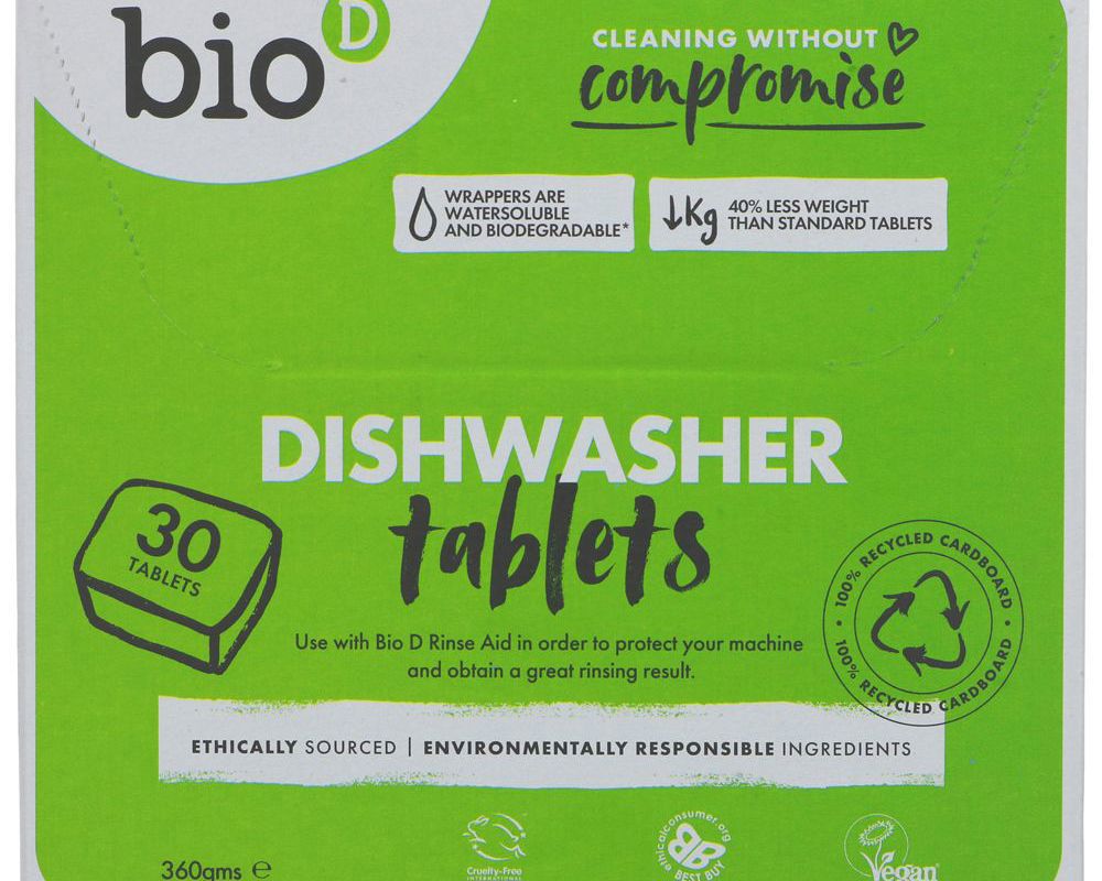 BioD Dishwasher Tablets 30's