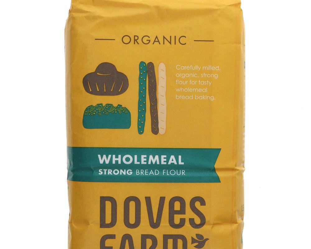 Organic Strong Wholemeal Bread Flour - 1.5KG