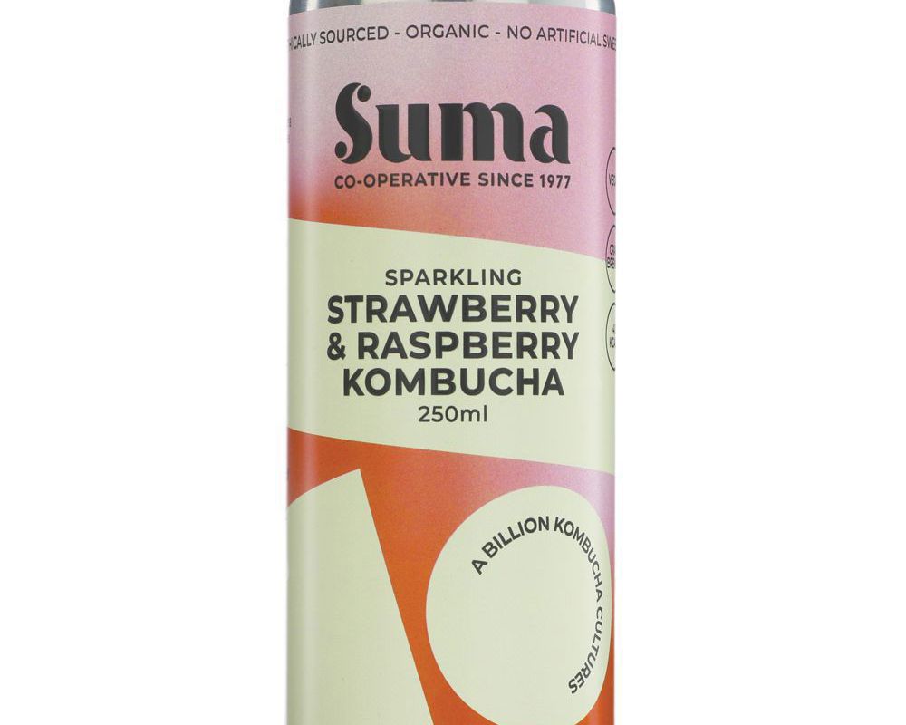 Suma Strawberry and Raspberry Kombucha