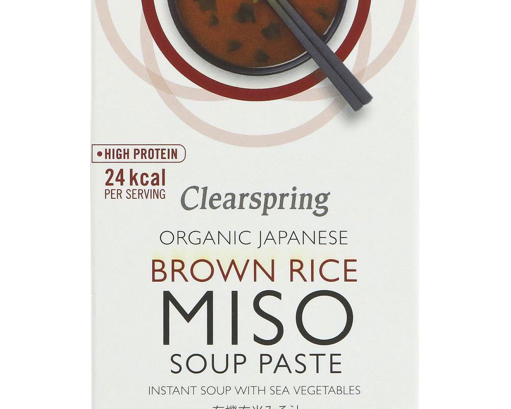 Clearspring Japanese Brown Rice Miso Soup Paste