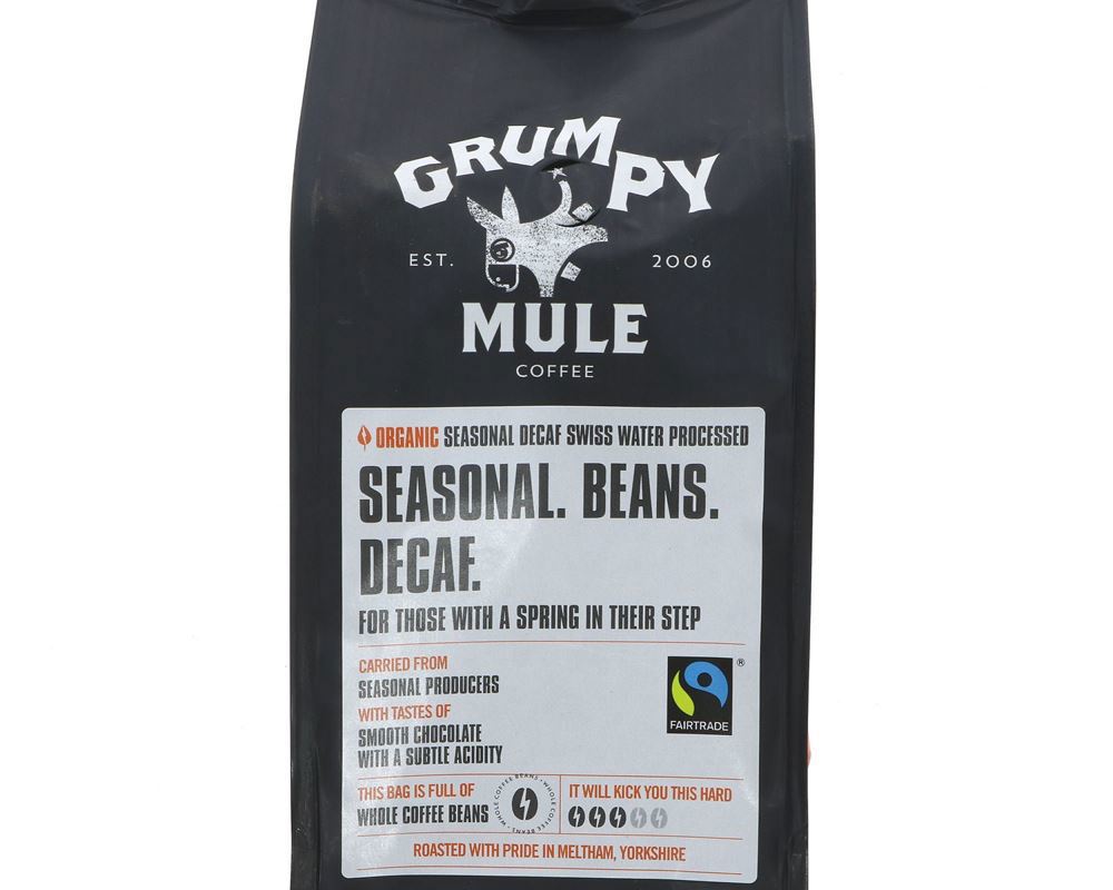 Organic Decaffeinated Beans Coffee - 227G