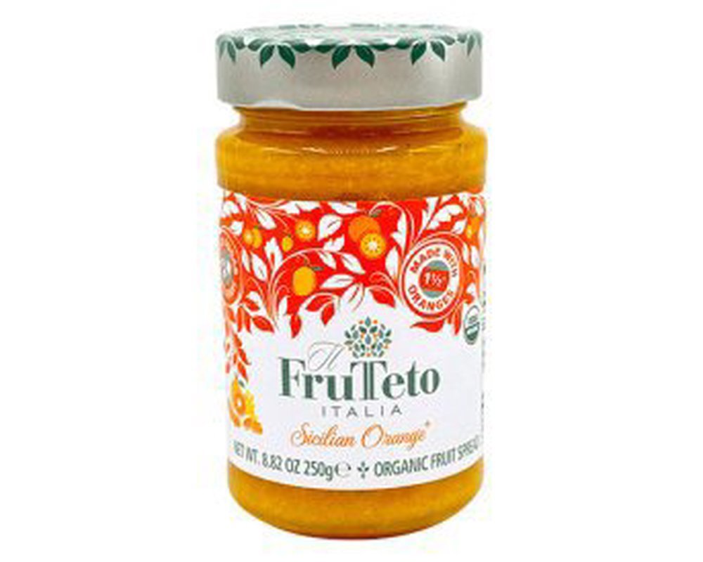 FruTeto Italia Sicilian Orange 100% Fruit Spread