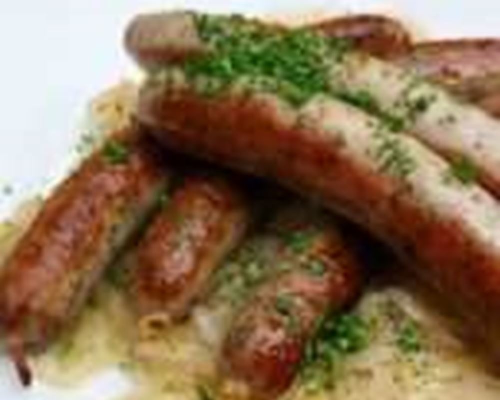Organic Goat Sausages 268 Approx