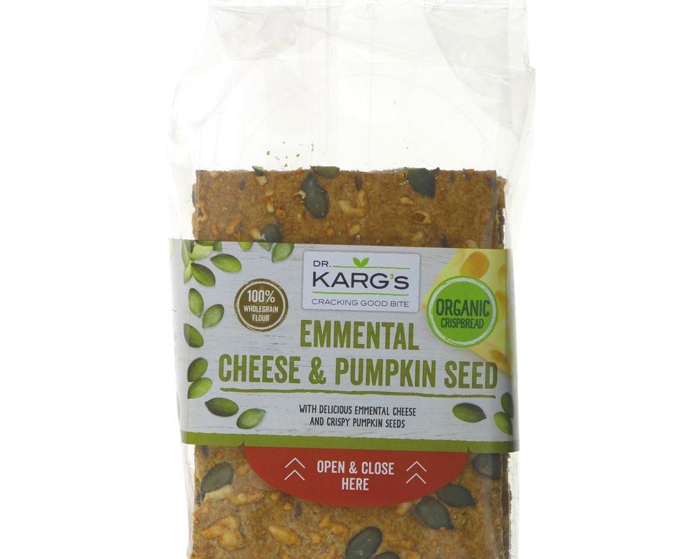 Karg Emmental Cheese & Pumpkin Crispbread