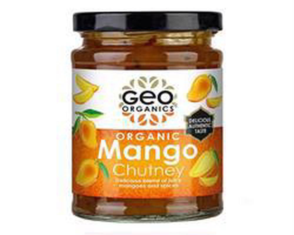 Geo-Organics Mango Chutney - with FairTrade sugar