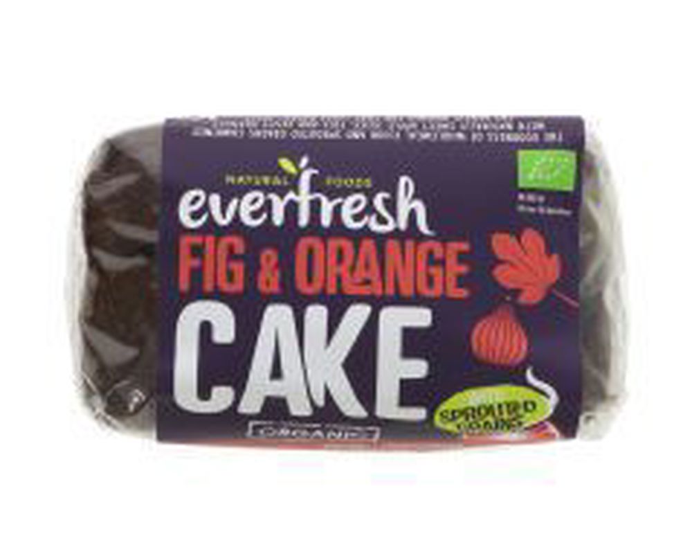 Everfresh organic sprouted cake - fig and orange