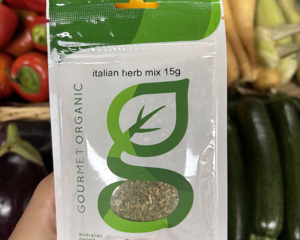 Gourmet Organic Italian Herbs