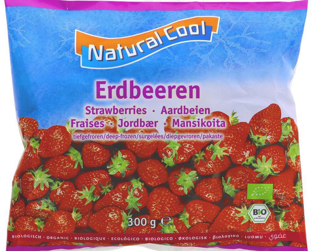 Natural Cool Organic Strawberries