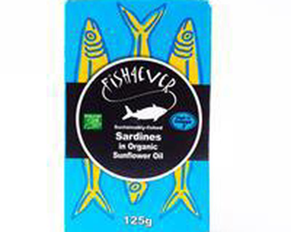 Fish4Ever Whole Sardines Sunflower Oil