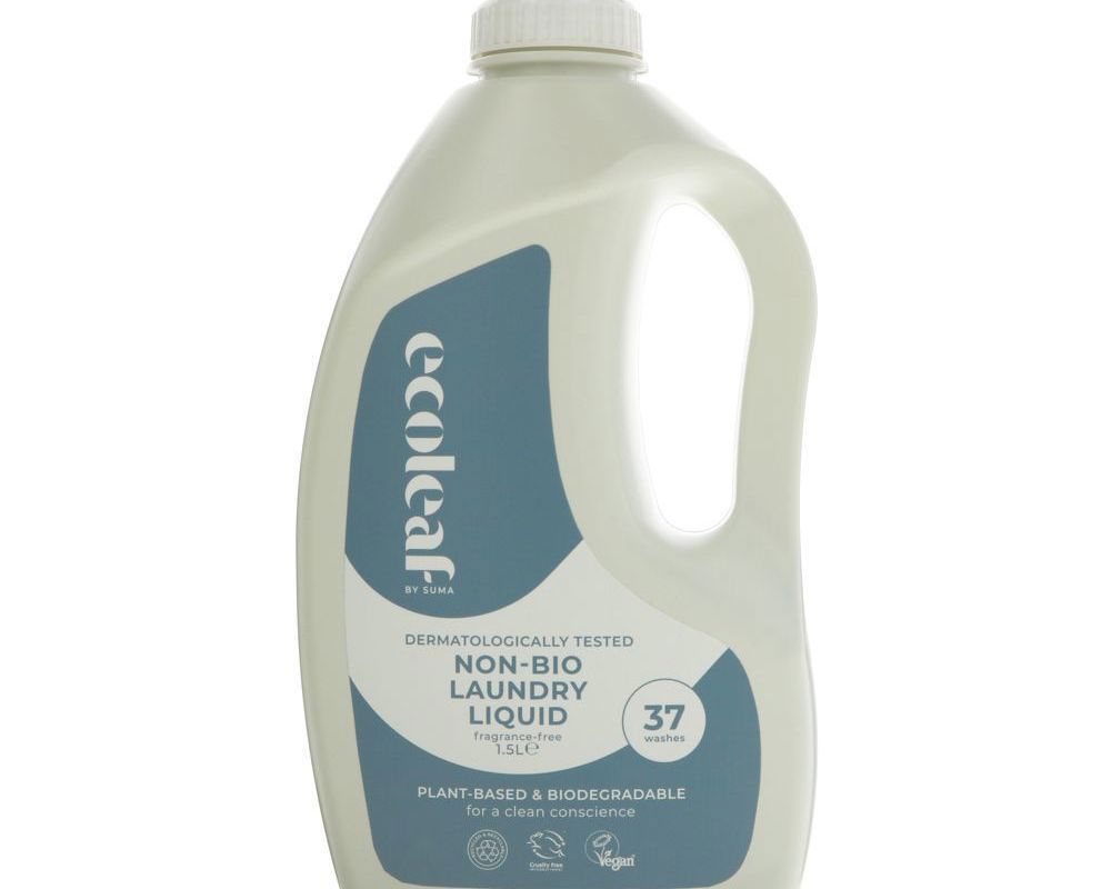 Ecoleaf Laundry Liquid, unfragranced