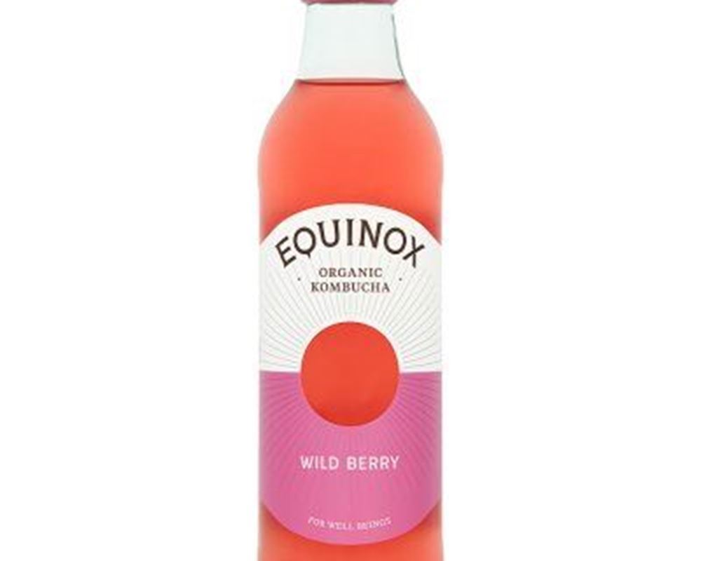 Equinox Kombucha Wild Berry Organic