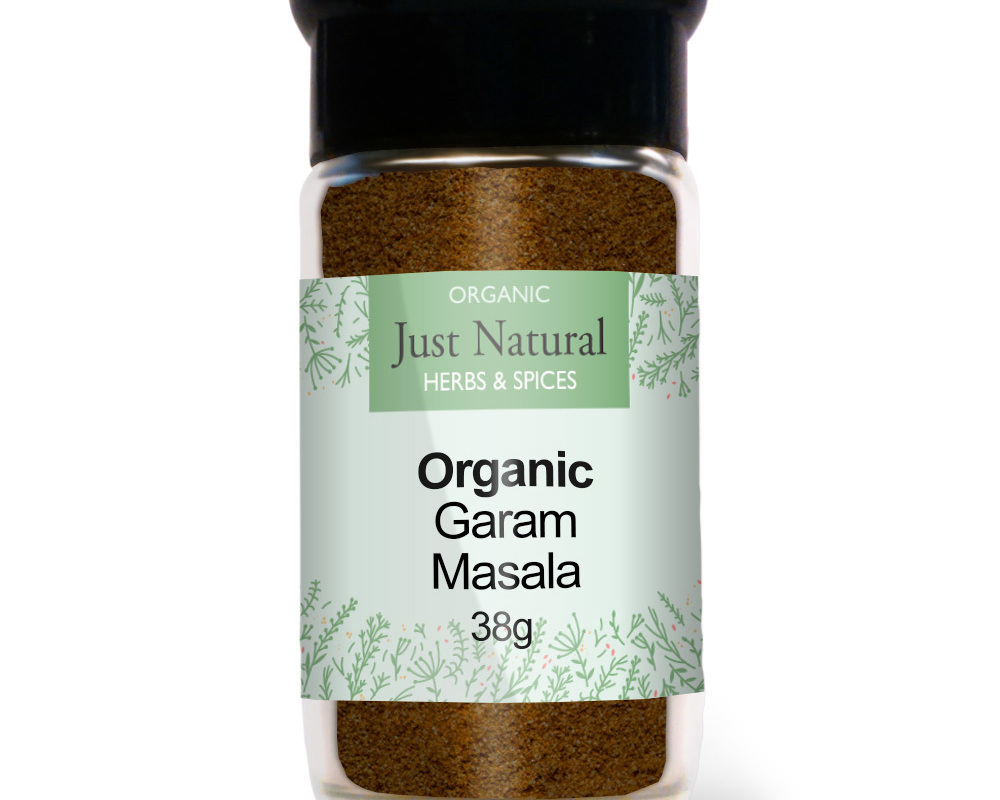 Organic Garam Masala (Glass Jar) - 40g