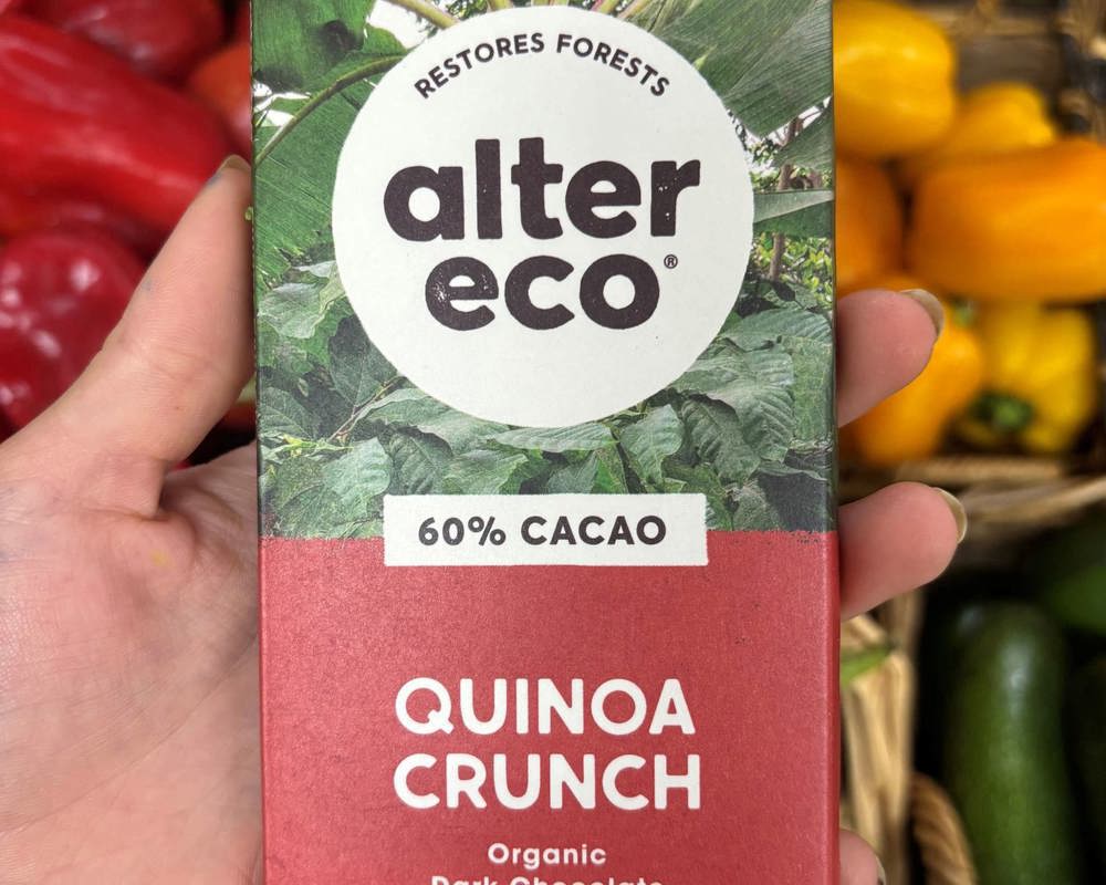 Alter Eco Dark Quinoa Chocolate 80g