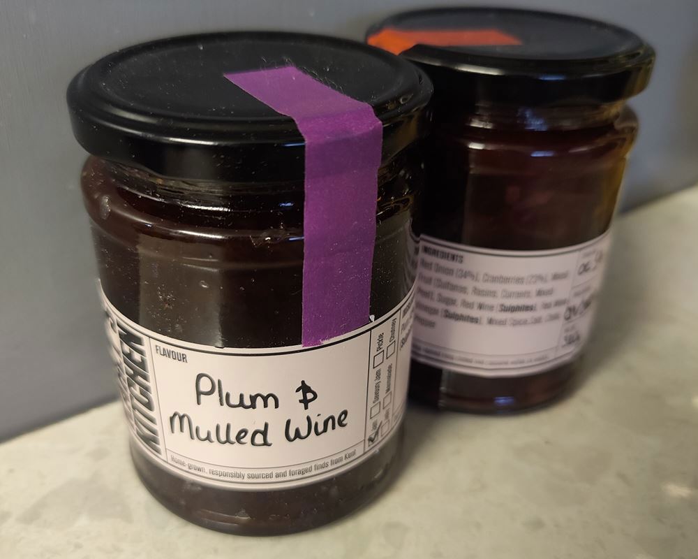 Plum and Mulled Wine Jam