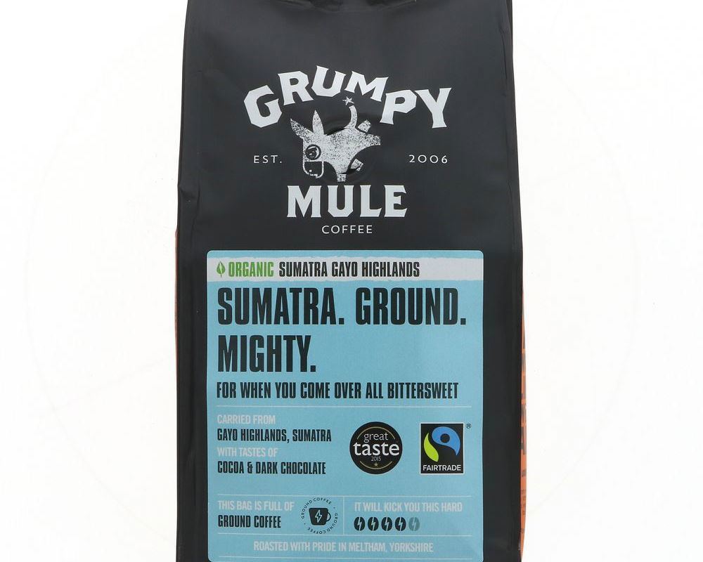 Grumpy Mule Sumatra Ground Coffee