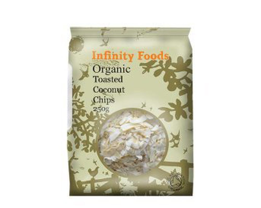 Infinity Foods Toasted Coconut Chips 250g