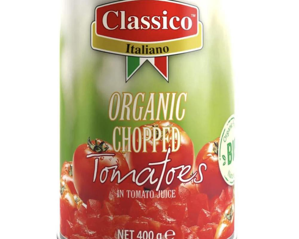 . Organic Chopped Tomatoes (400g)