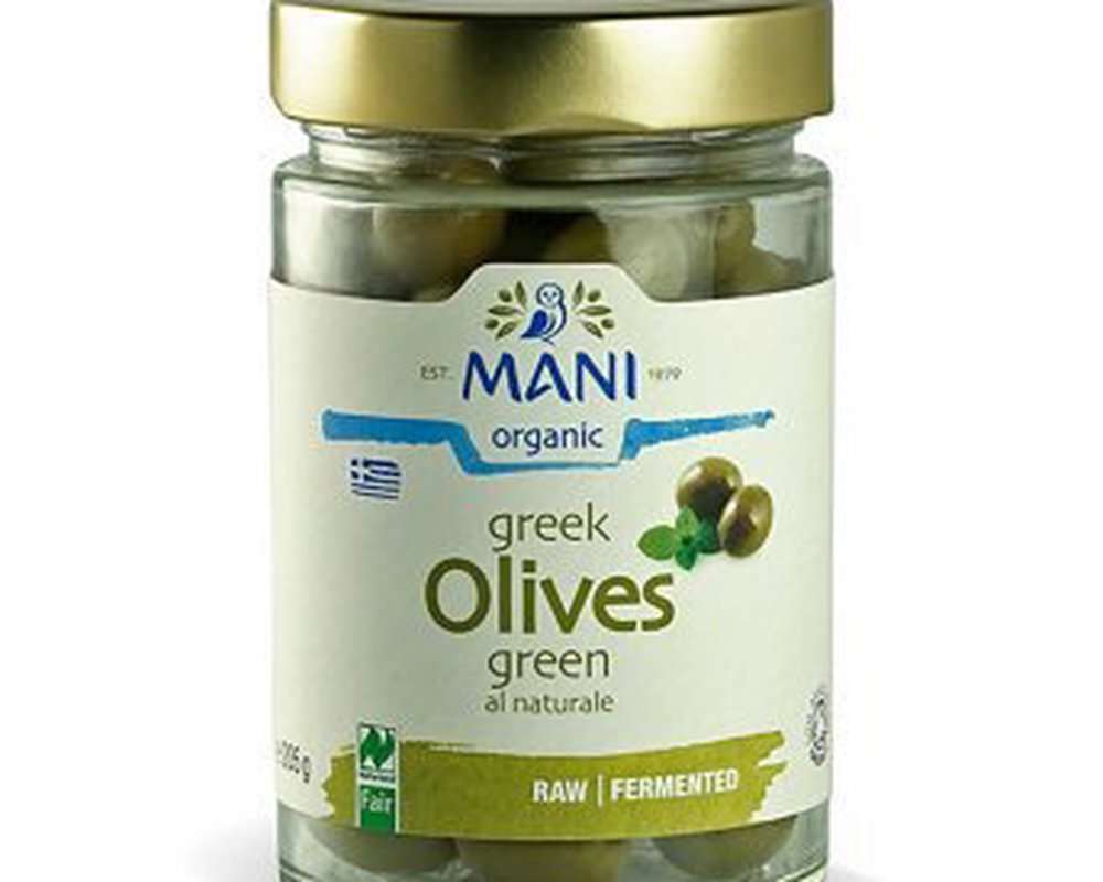 Mani Green Olives - vacuum preserved