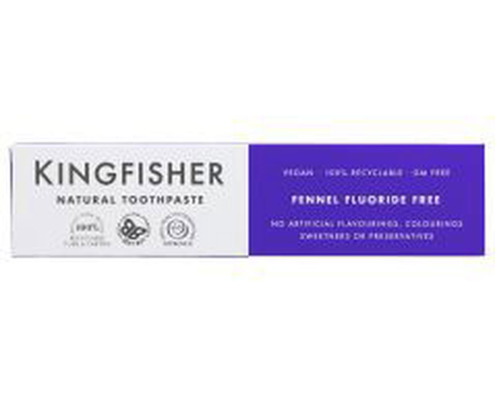 Kingfisher Fennel Toothpaste Fluoride Free