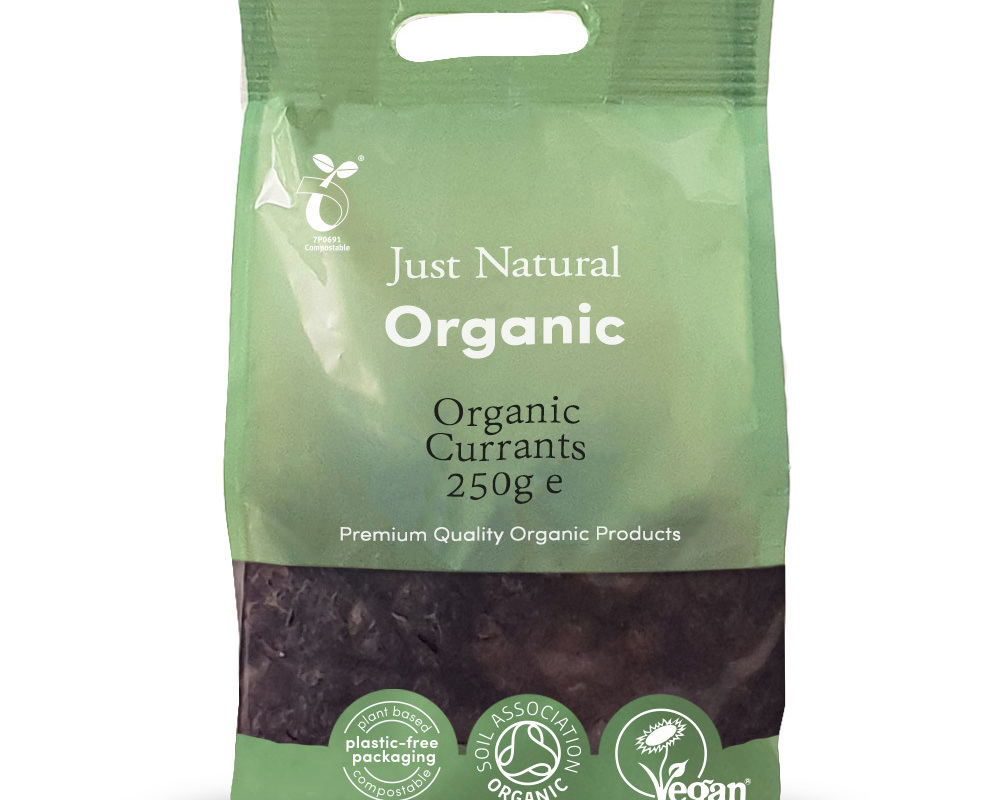 Organic Currants 250g