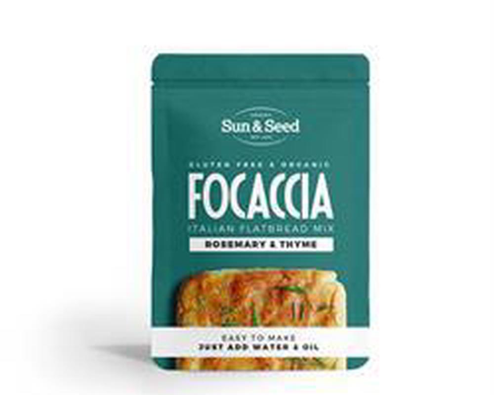 Sun & Seed Organic Gluten free Focaccia mix