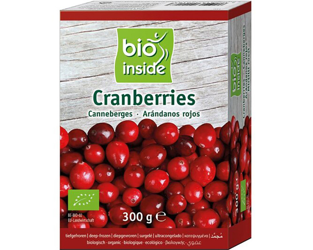 Organic Cranberries 300g